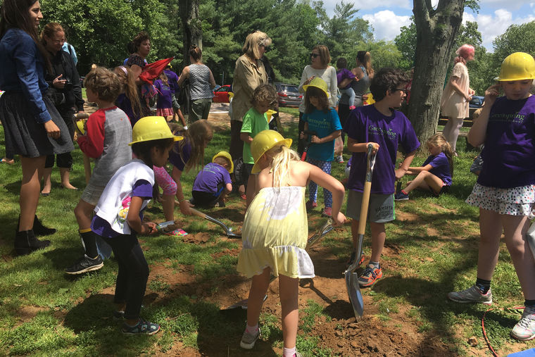 Groundbreaking Ceremony of Greenspring Montessori School Renovations & Additions