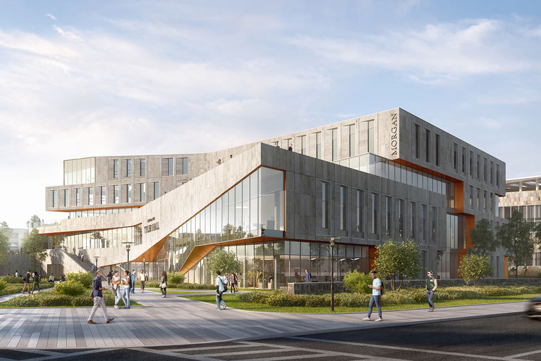 Groundbreaking Held for Morgan State University's Student Services Building