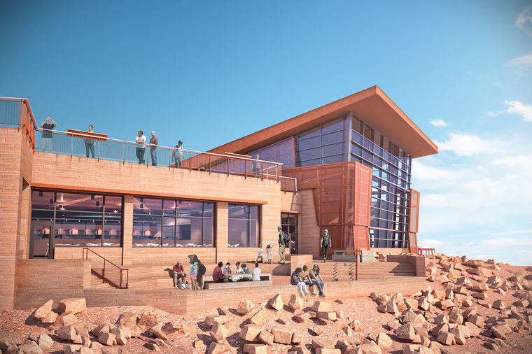 Pikes Peak Summit Complex Preferred Design Chosen