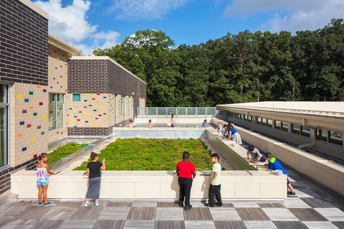 Achieving LEED Silver, Relay Elementary School was one of many projects to achieve LEED Certification in 2018.