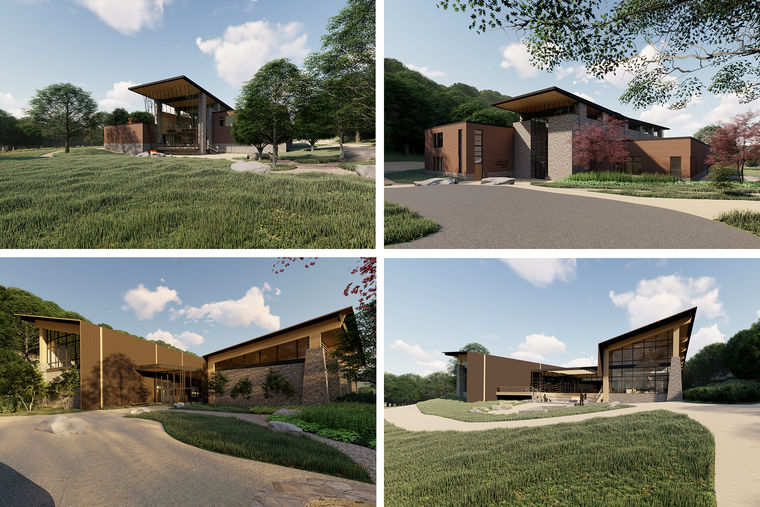 Conceptual Designs of Devil's Lake State Park Interpretive Education Center Unveiled