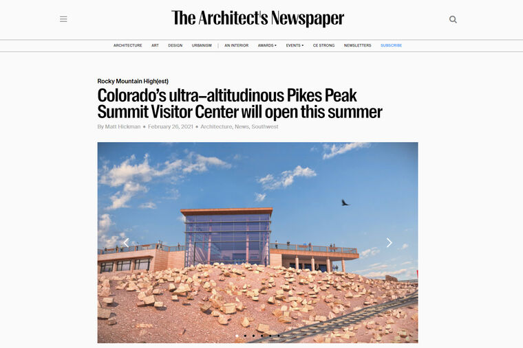 Colorado’s Ultra–Altitudinous Pikes Peak Summit Visitor Center Will Open this Summer