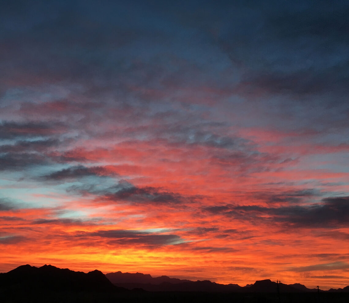 Sunrise in Big Bend National Park