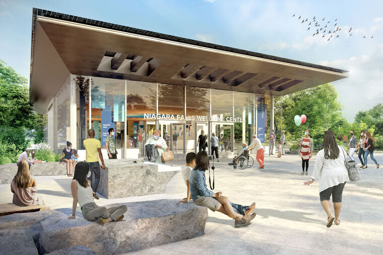New Niagara Falls Welcome Center Design Revealed