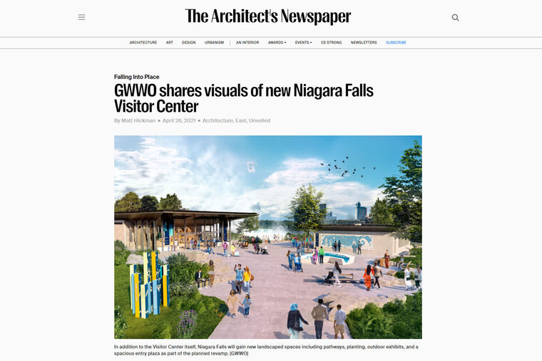 GWWO Shares Visuals of New Niagara Falls Visitor Center