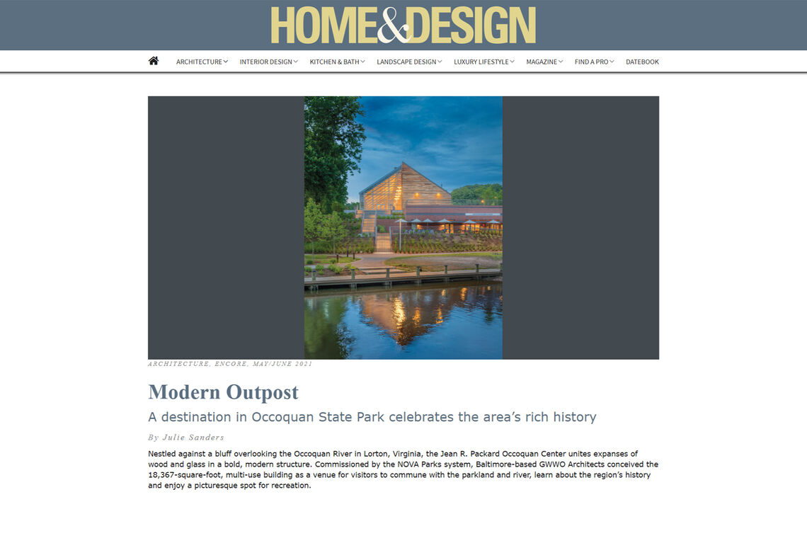 Modern Outpost: A destination in Occoquan State Park celebrates the area’s rich history