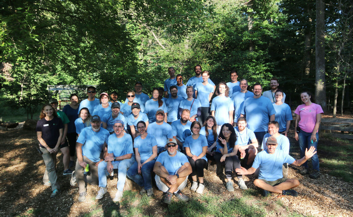 On September 15 the firm gathered together for a day of service at Irvine Nature Center.